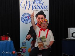 Pierre Mardue im Gleisgarten am 21. April 2024